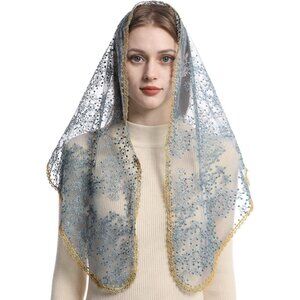 Catholic Church Veils for Women: Traditional Lace Mantilla Chapel Veil Latin Mas